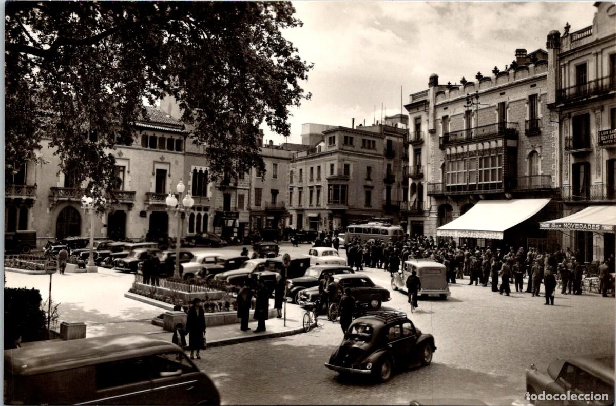 Postales: Figueras - Parte alta de la Rambla - Meli 108 - 140x92mm