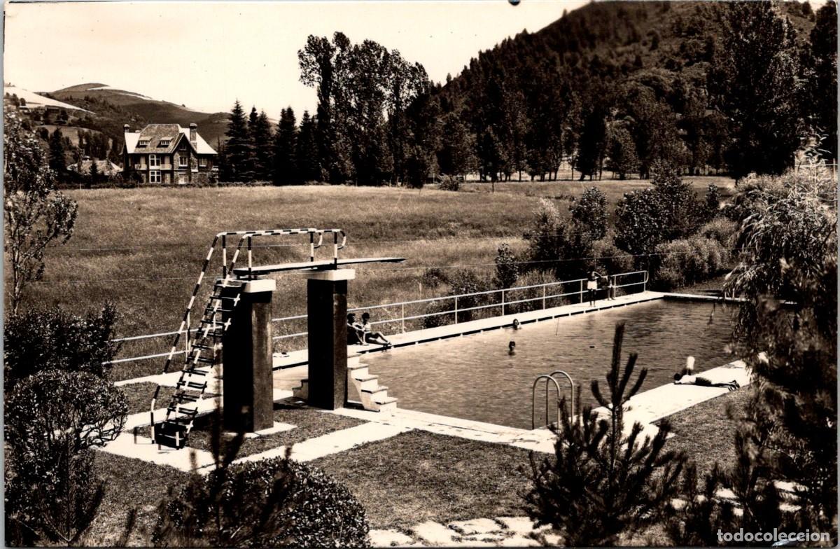 Postales: Camprod&oacute;n - Piscina del Club Camprod&oacute;n - Planesas 44 - 137x90mm