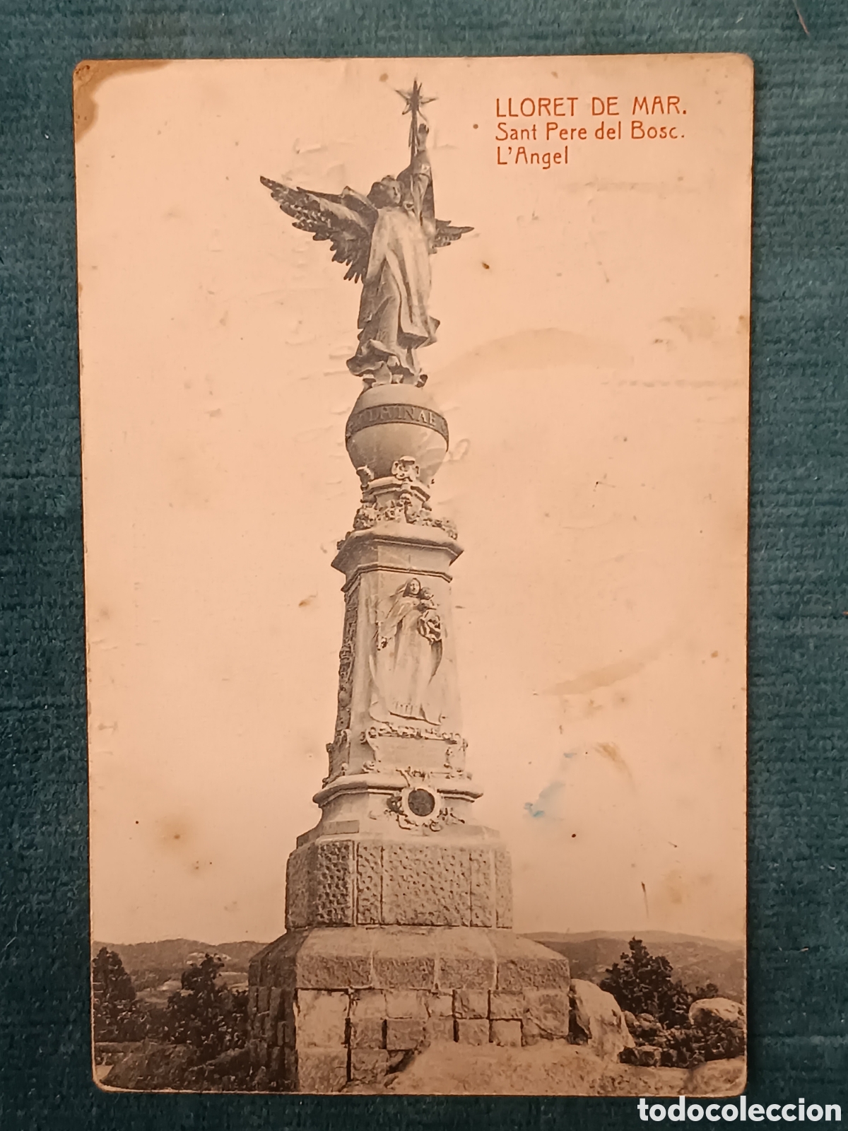 Postales: LLORET DE MAR. Sant Pere del Bosc. L'Angel