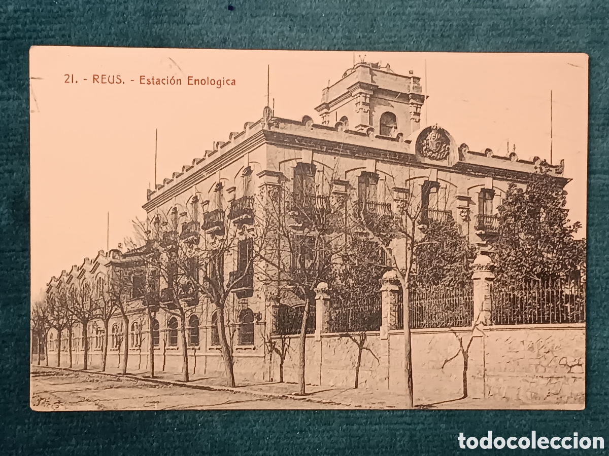 Postales: 21 REUS. Estaci&oacute;n Enologica