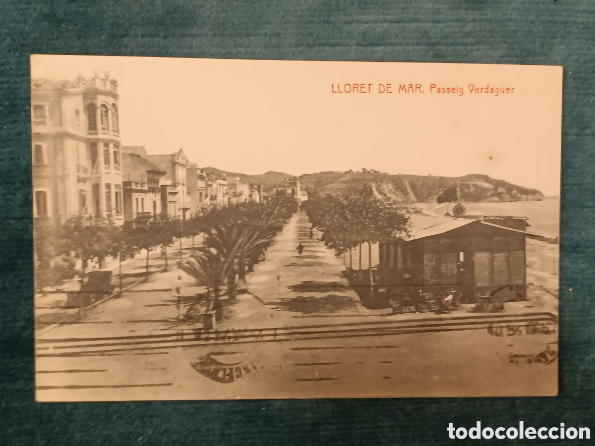 Postales: LLORET DE MAR. Passeig Verdaguer
