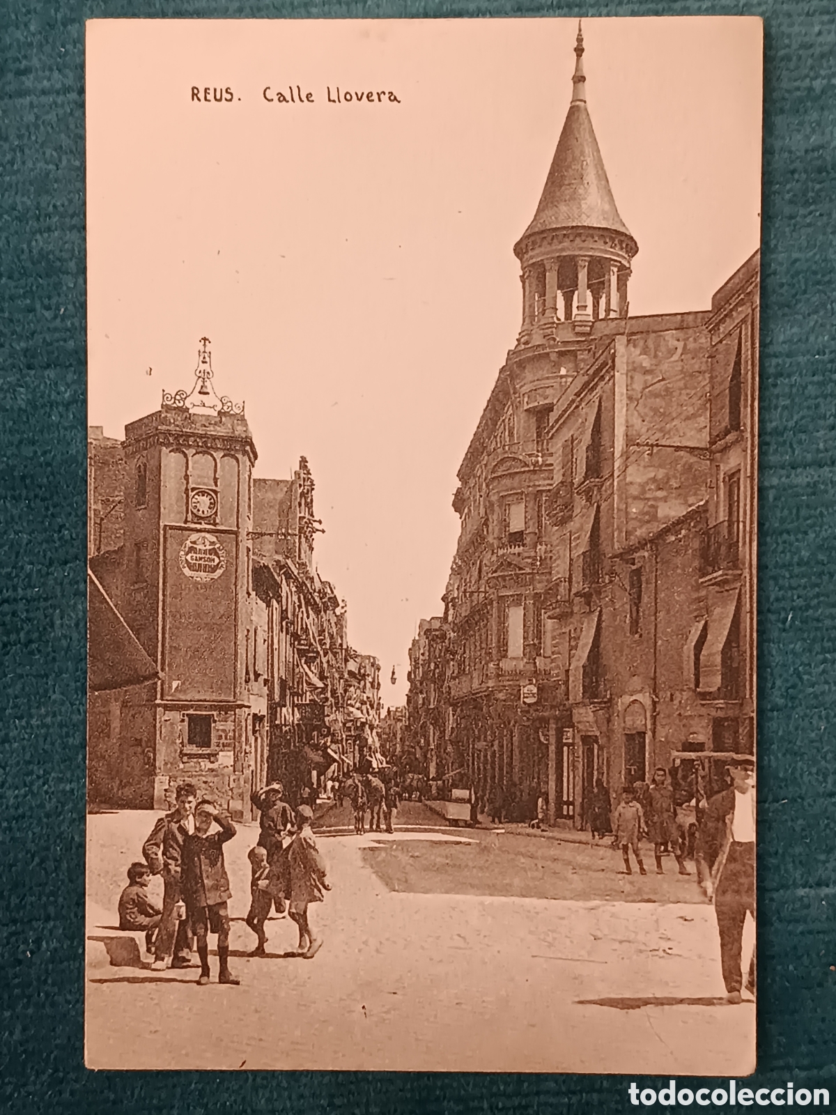 Postales: REUS. Calle Llovera. (Campanaret)