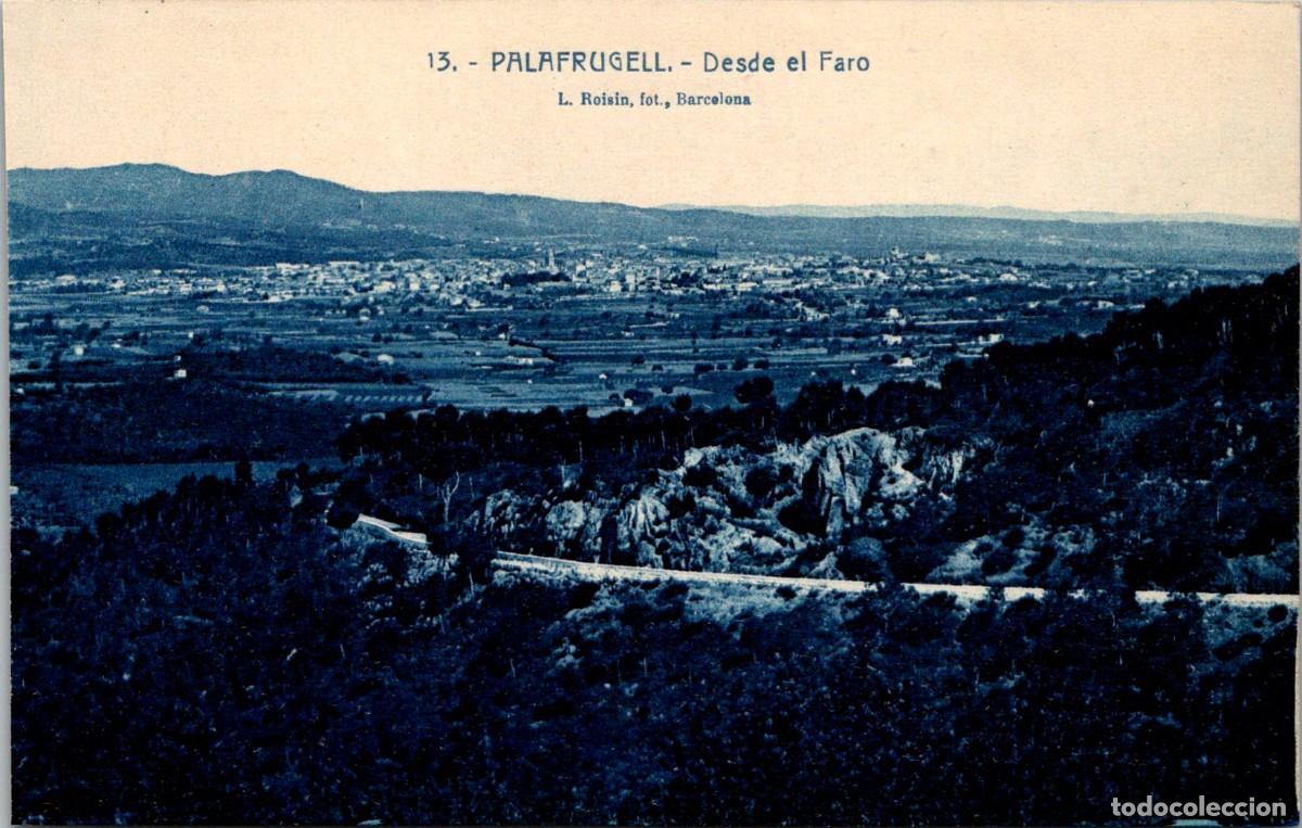 Postales: Palafrugell - Desde el Faro - Roisin 13 - 139x88mm
