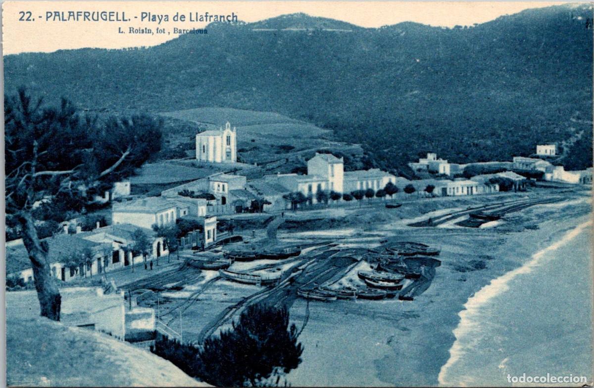 Postales: Palafrugell - Playa de Llafranch - Roisin 22 - 136x89mm