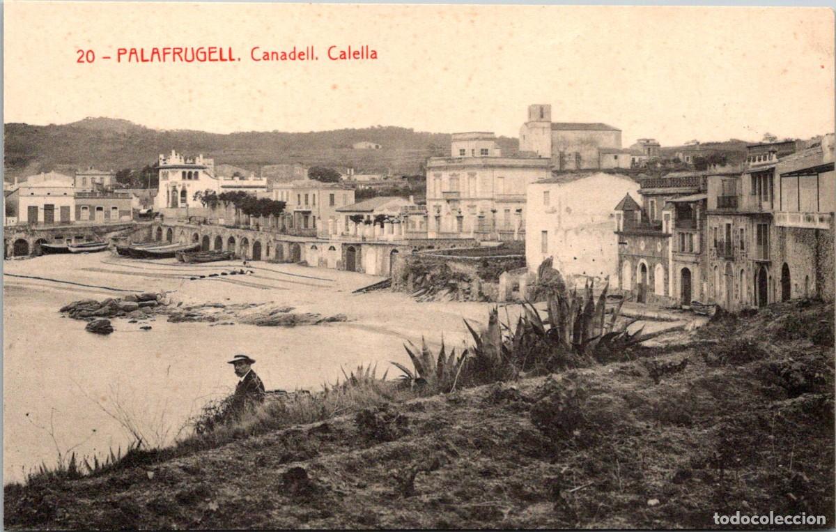 Postales: Palafrugell - n&ordm; 20 - Canadell - Calella - Thomas 3460 - 138x87mm