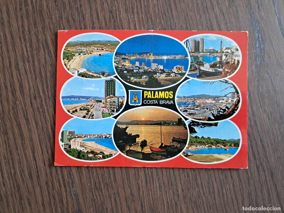 Postais: postal de Espa&ntilde;a, diferentes vistas de Palam&oacute;s, Costa Brava n&ordm; GE 2226. escrita.