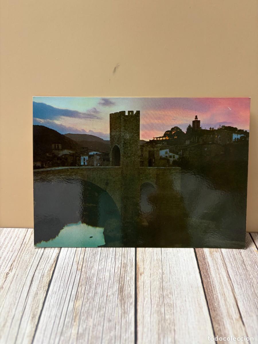 Postales: TARJETA POSTAL. GERONA. 2.- BESALU. ATARDECER. EDICIONES ARRIBAS