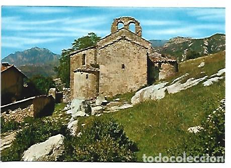Postales: SANT QUIRZE DE PEDRET, ESGLESIA PRE-ROMANICA.- BERGA