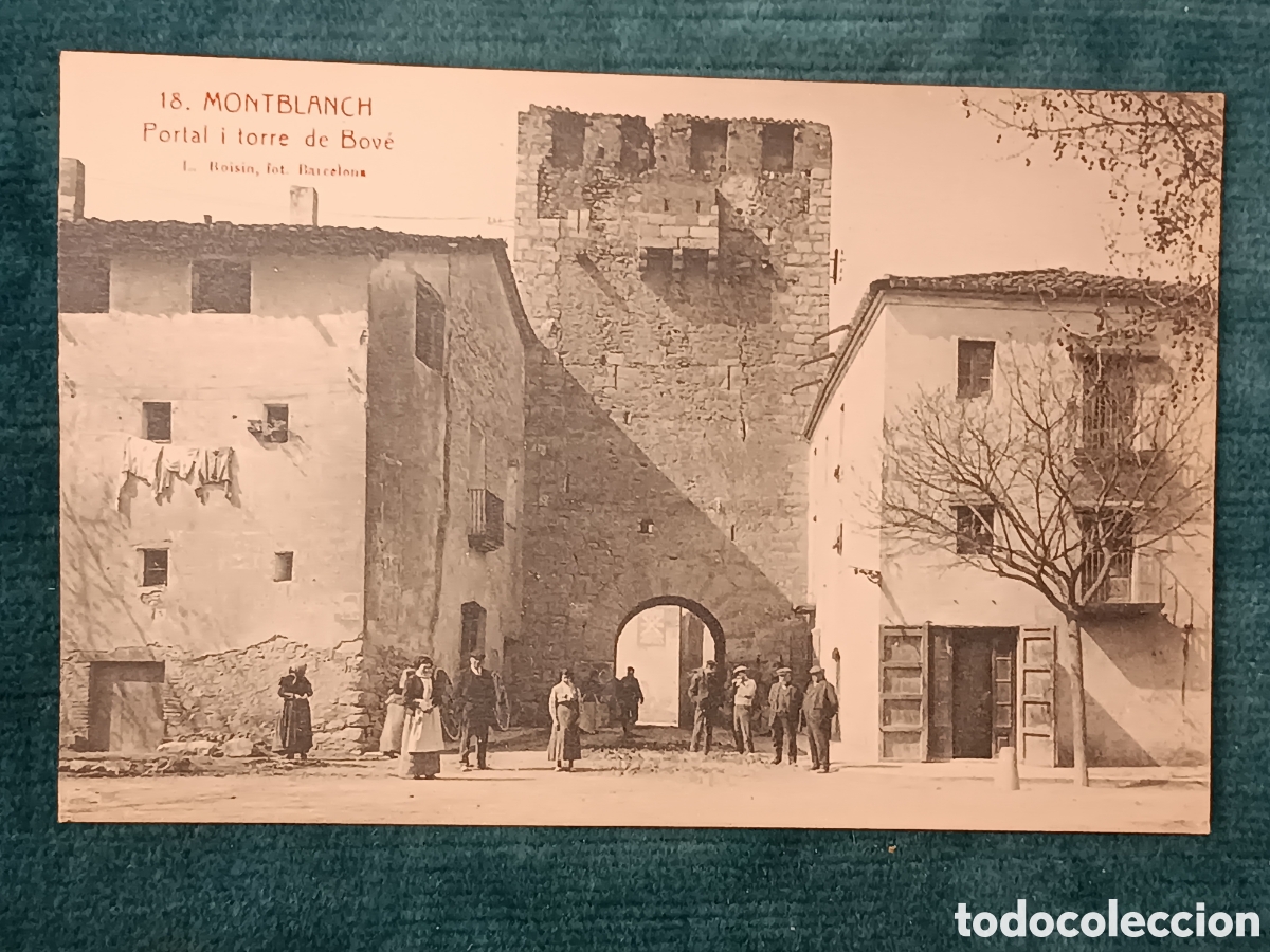 Postales: 18 MONTBLANCH. (Montblanc)