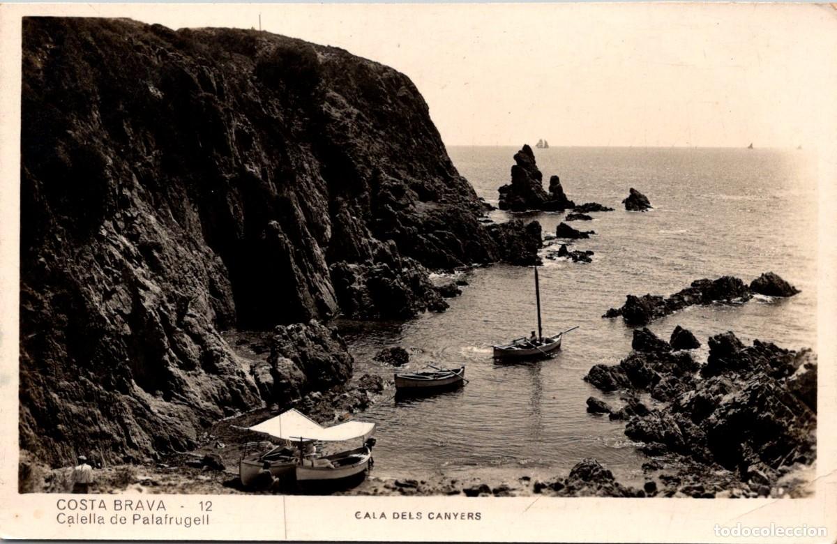 Postales: Calella de Palafrugell - Cala dels Canyers - n&ordm; 12 - Sin m&aacute;s datos - 139x89mm