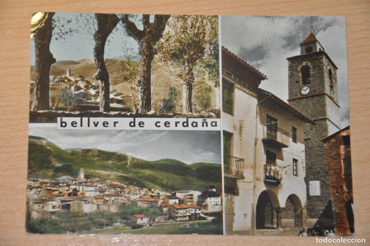 Postales: postal bellver de cerda&ntilde;a, vista parcial, foto janot