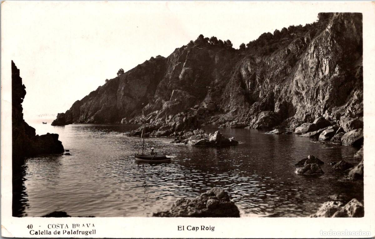 Postales: Calella de Palafrugell - El Cap Roig - n&ordm; 40 - Sin m&aacute;s datos - 143x90mm