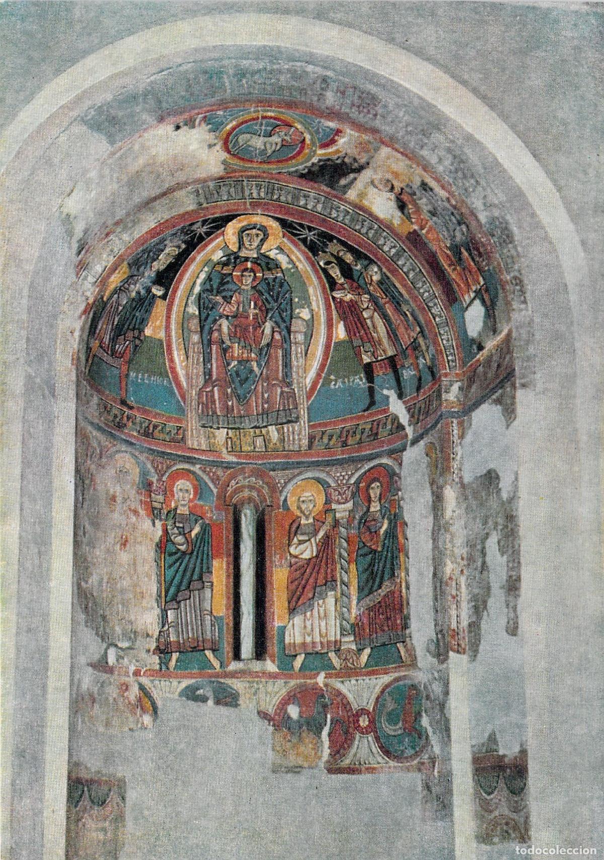 Postales: Postal &Aacute;bside de Santa Mar&iacute;a de Ta&uuml;ll Museo de Arte de Catalu&ntilde;a Barcelona