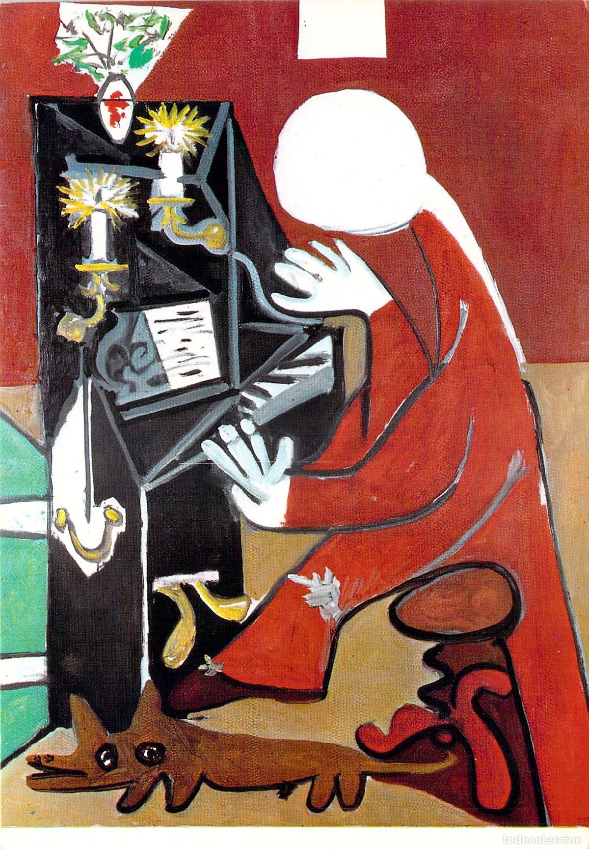 Postales: Postal El Piano de Pablo Picasso Museo Picasso Barcelona
