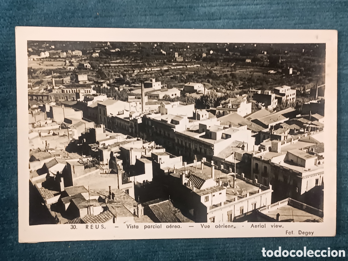 Postales: 30 REUS. Vista parcial a&eacute;rea