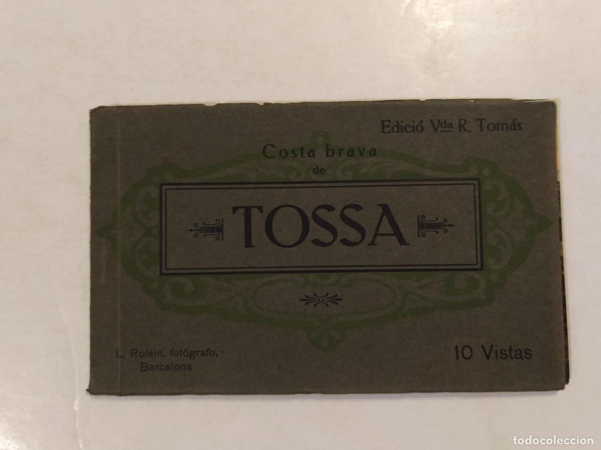 Postales: TOSSA DE MAR - BLOC DE POSTALES ANTIGUAS - ED VDA R. TOMAS - ROISIN FOTO - (116.206)