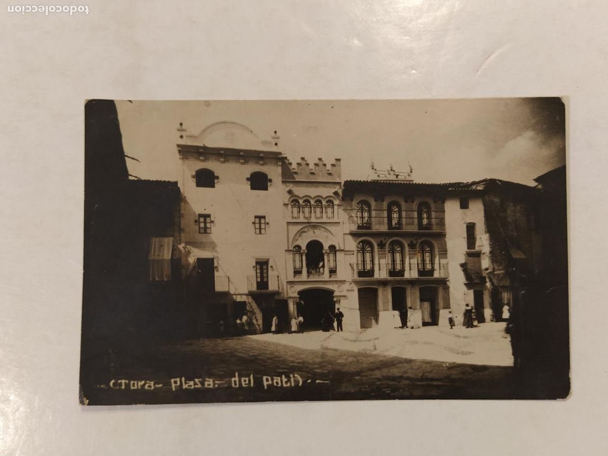 Postales: TOR&Agrave; - PLA&Ccedil;A DEL PATI - FOTOGRAFICA - POSTAL ANTIGA - CIRCULADA -(116.217)