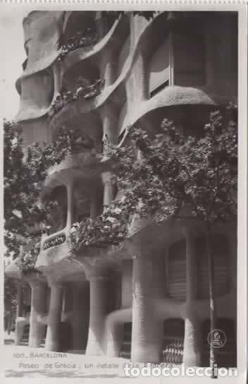 Postales: BARCELONA SIN ESCRIBIR PASEO DE GRACIA LA PEDRERA