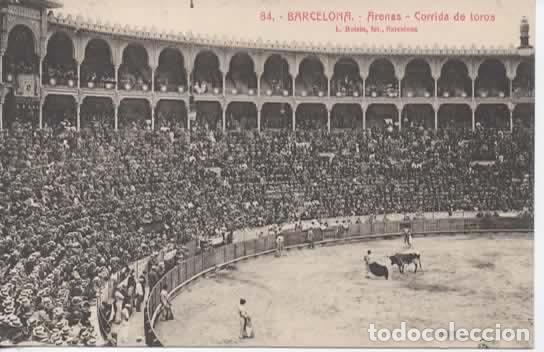 Postales: BARCELONA SIN ESCRIBIR PLAZA DE TOROS