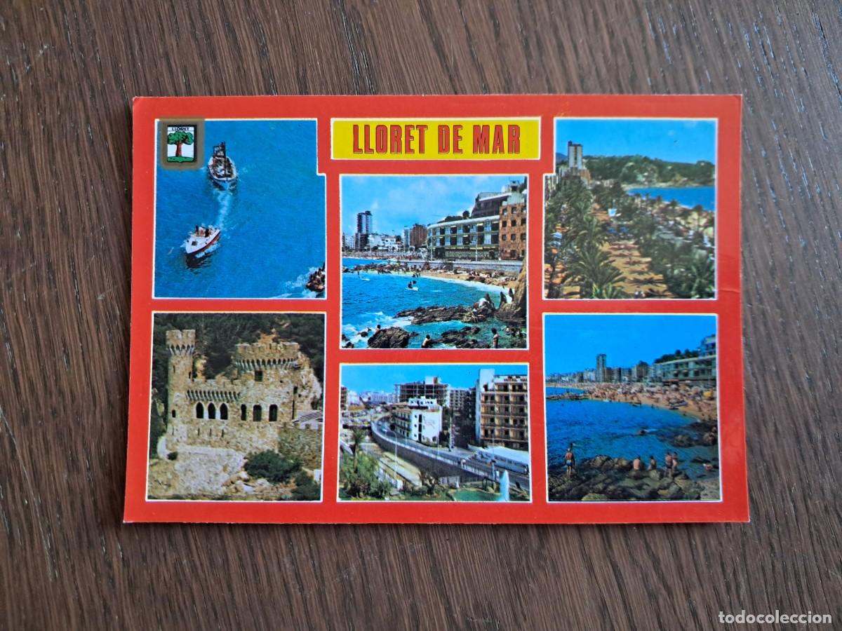 Postales: postal de Espa&ntilde;a, diferentes vistas de Lloret De Mar, Costa Brava n&ordm; 110. escrita.