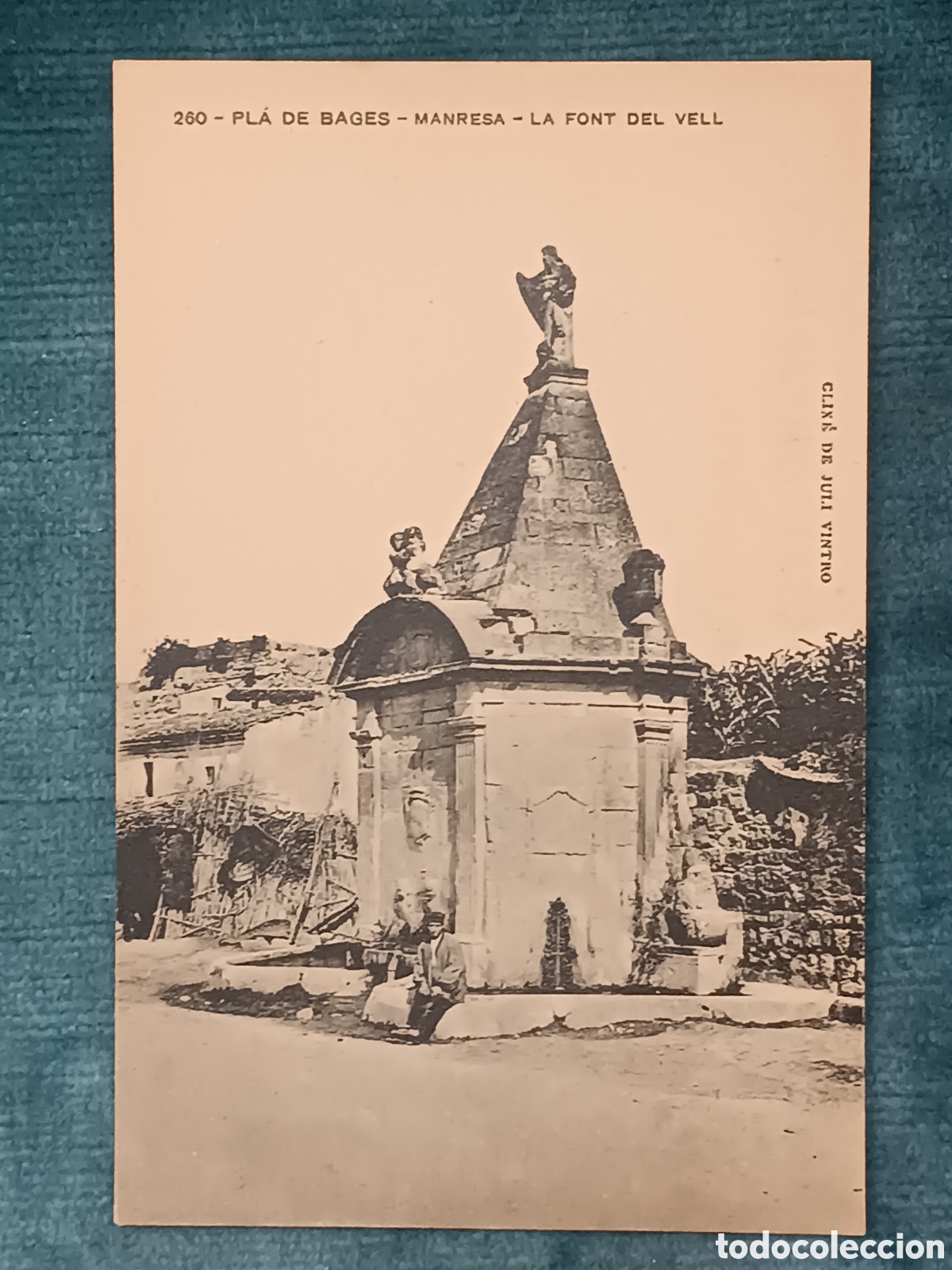 Postales: 260 PL&Aacute; DE BAGES. MANRESA. LA FONT DEL VELL
