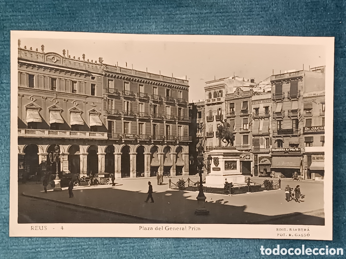 Postales: REUS 4. Plaza del General Prim