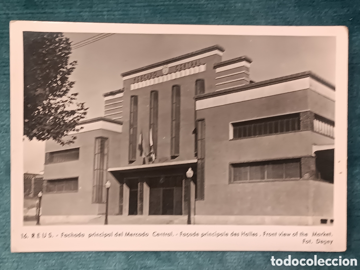 Postales: 16 REUS. Fachada principal del Mercado Central