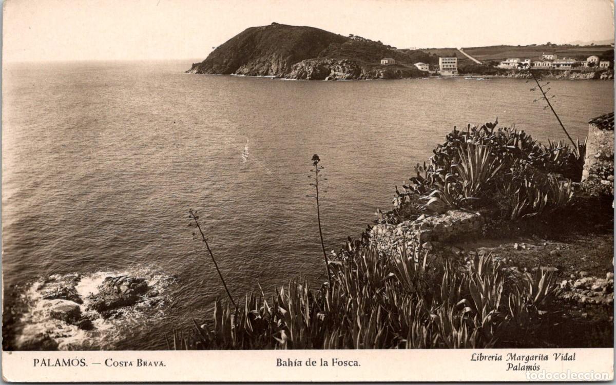 Postales: Palam&oacute;s (Costa Brava) - Bah&iacute;a de la Fosca - Lib. Margarita Vidal - 142x88mm
