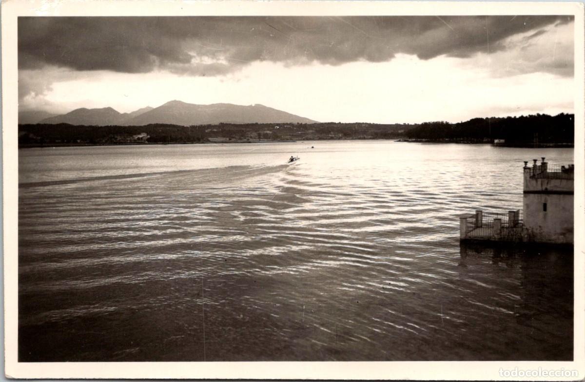 Postales: Ba&ntilde;olas - El Lago - Pesqueras - Fotogr&aacute;fica - Sin datos ni leyenda - 140x90mm - Nubes de Tormenta