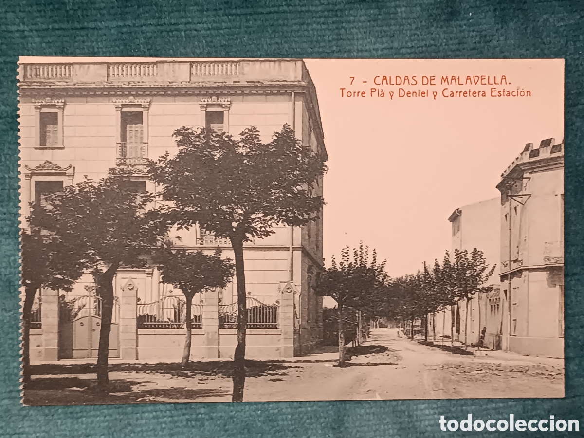 Postales: 7 CALDAS DE MALAVELLA. (Caldas Caldes de Malavella)
