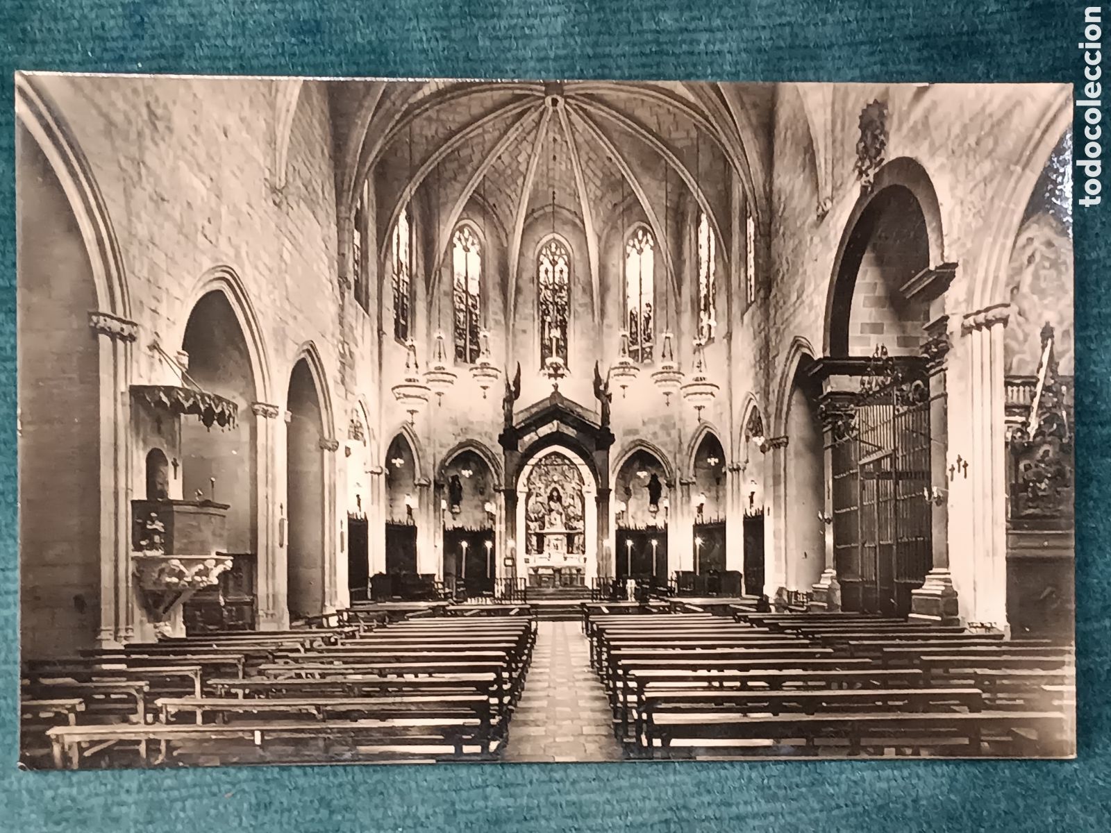 Postales: Reus n&deg;14. Iglesia San Pedro Interior