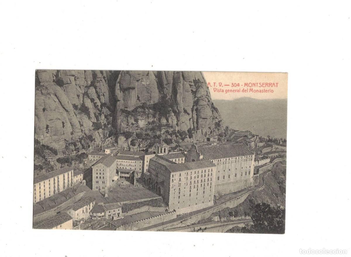 Postales: MONTSERRAT. ATV 304. VISTA GENERAL MONASTERIO