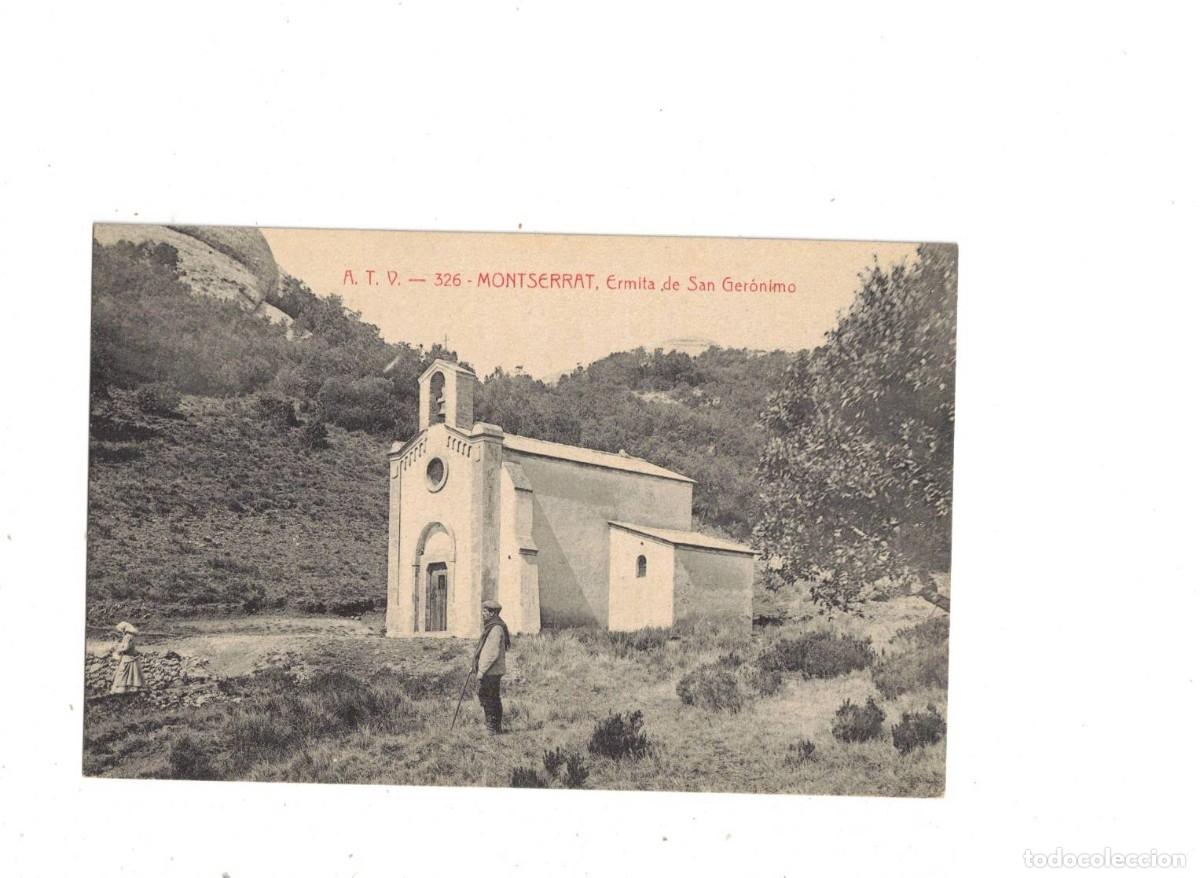 Postales: MONTSERRAT. ATV 326. ERMITA SAN GER&Oacute;NIMO