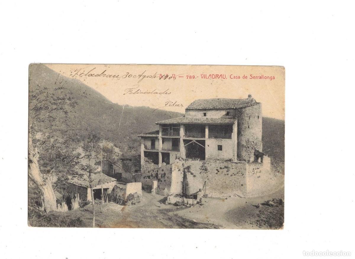 Postales: VILADRAU. ATV 789. CASA DE SERRALLONGA