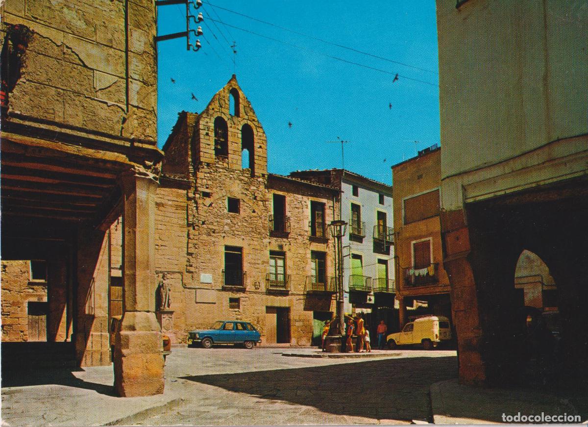 Postales: TARREGA (LLEIDA) PLAZA DE SAN ANTONIO - PIC L3903 - ESCRITA