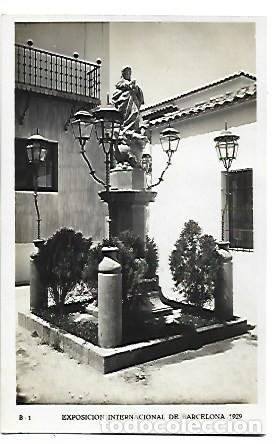 Postales: PLAZA DE LA HERMANDAD - SQUARE OF THE CONFRATERNITY.- PUEBLO ESPA&Ntilde;OL / BARCELONA