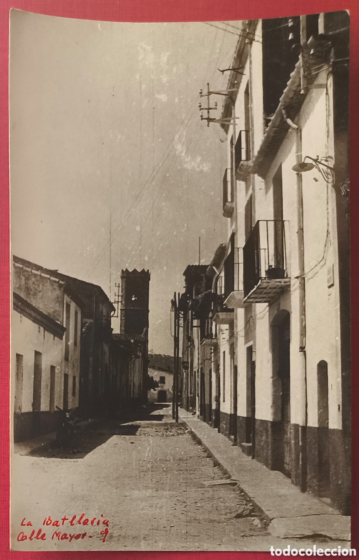 Postales: LA BATLL&Ograve;RIA CARRER MAJOR POSTAL FOTOGRAF&Iacute;A SANT CELONI C. 1960