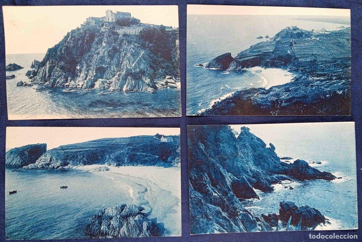 Postales: LOTE DE 6 POSTALES DE BLANES, GERONA, GIRONA. L. ROISIN, S/F.