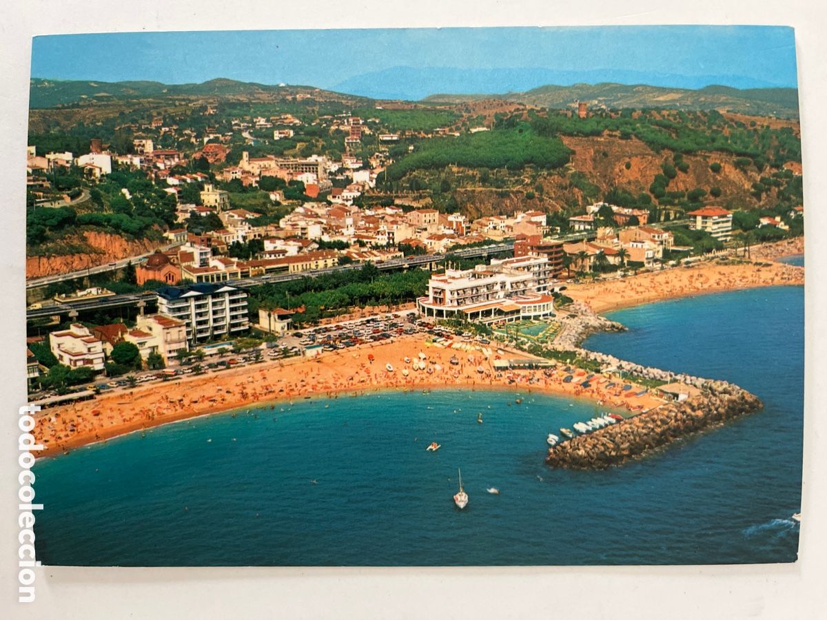 Postales: POSTAL. Caldes d'Estrac. Caldetes. Caldetas. Maresme. Vista aerea.