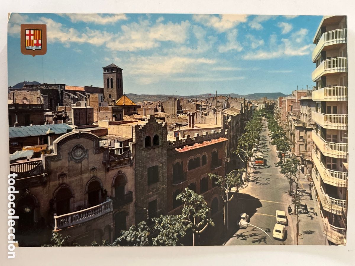 Postales: POSTAL. Igualada. Ramble de sant Isidre.