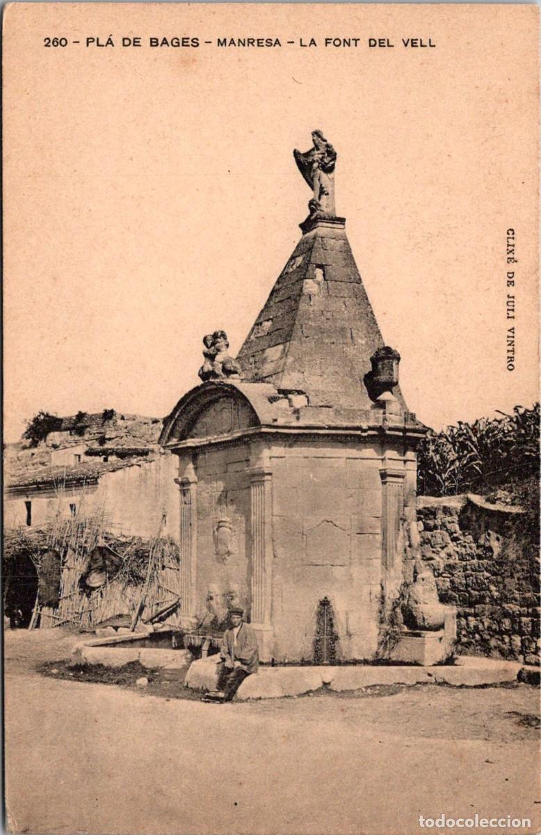 Postales: Pl&aacute; de Bages 260 - Manresa - La Font del Vell - Associaci&oacute; protectora de la Ensenyansa Catalana