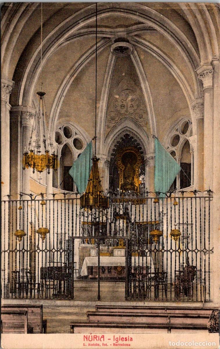 Postales: Nuria - Iglesia - Roisin - Coloreada - 139x90mm