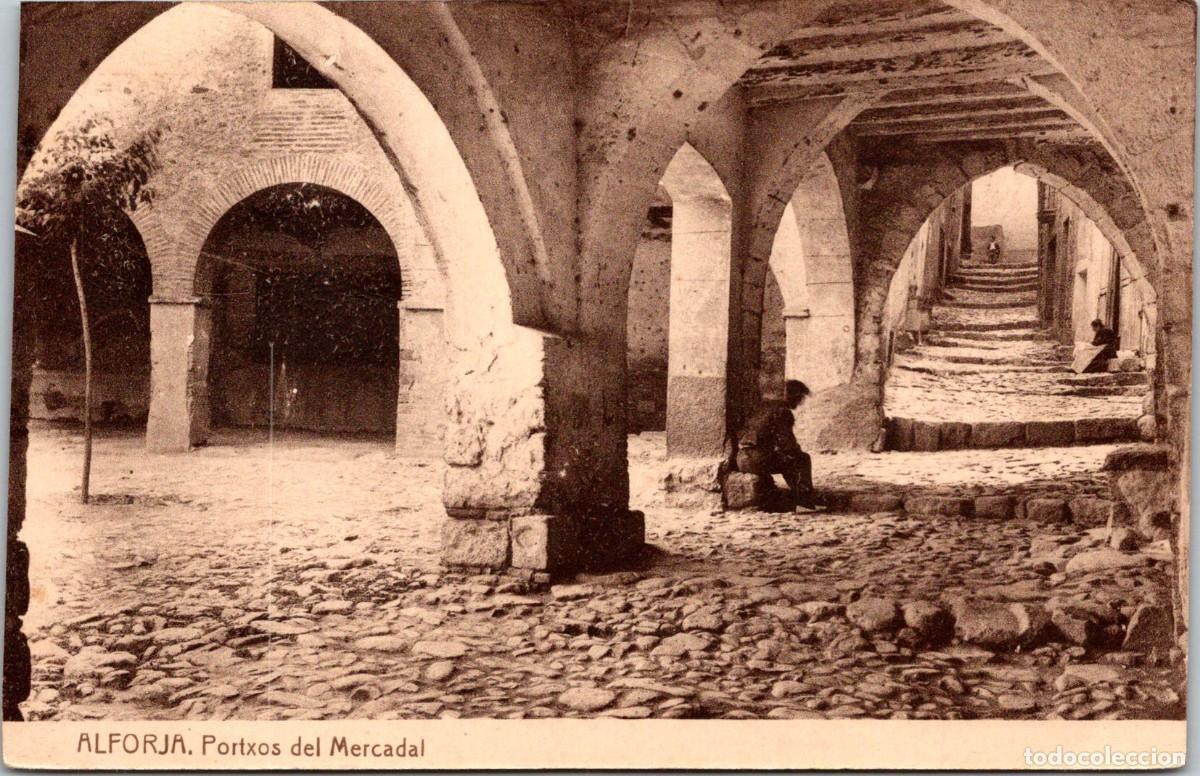 Postales: Alforja - Portxos del Mercadal - Thomas 12820 - 138x90mm