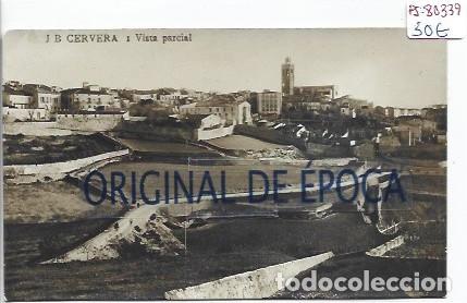 Postales: (PS-80339)POSTAL FOTOGRAFICA DE CERVERA-VISTA PARCIAL.J.B.1