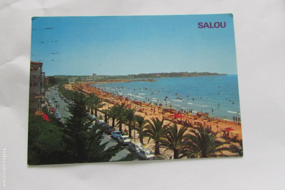 Postales: SALOU COSTA DORADA CIRCULADA