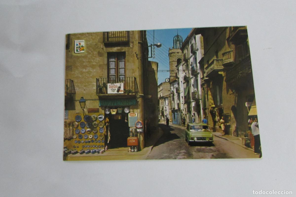 Postales: N&ordm; 1911 - LA JUNQUERA. Gerona. Vista parcial de la calle Jos&eacute; Antonio CIRCULADA