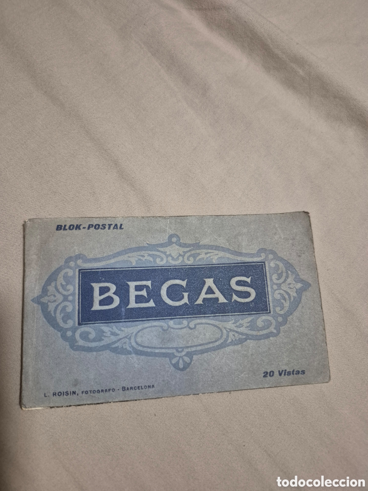 Postales: ALBUM 20 POSTAL , BEGAS 20 VISITAS , L. ROISIN FOTOGRAFO BARCELONA