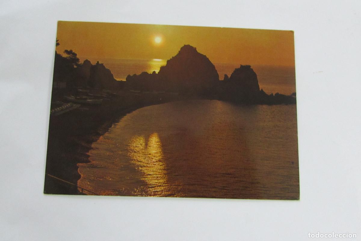 Postales: Tossa de Mar. Amanecer en Sa Mar Menuda n&ordm; 1721