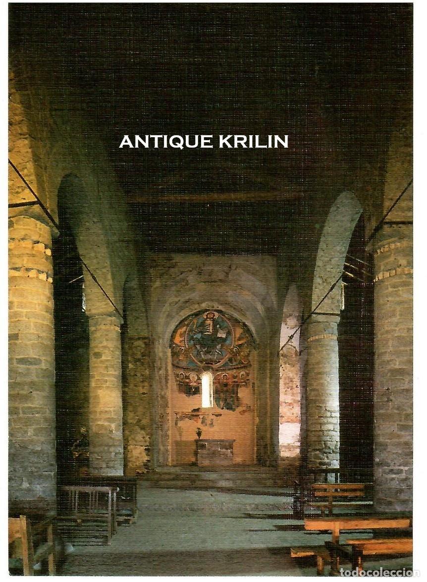 Postales: TAHULL N&ordm; 103 PIRINEO CATALAN , INTERIOR IGLESIA SAN CLEMENTE / EDICIONES SICILIA / SIN FRANQUEAR