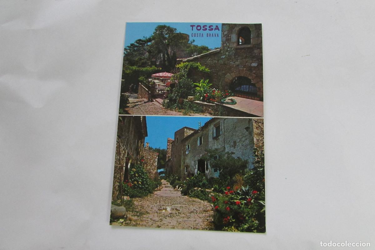 Postales: TOSSA DE MAR Costa Brava El Tipismo de VILA VELLA N 497 CIRCULADA